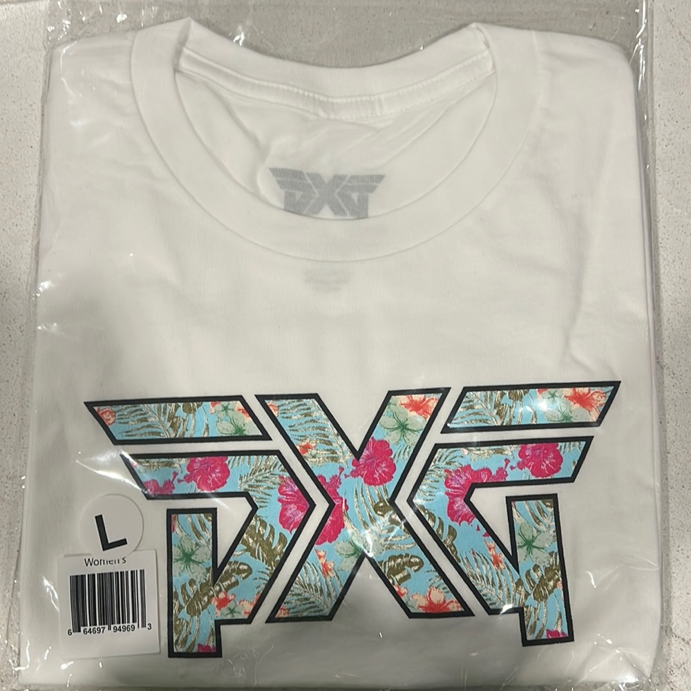 PXG womens aloha tshirt